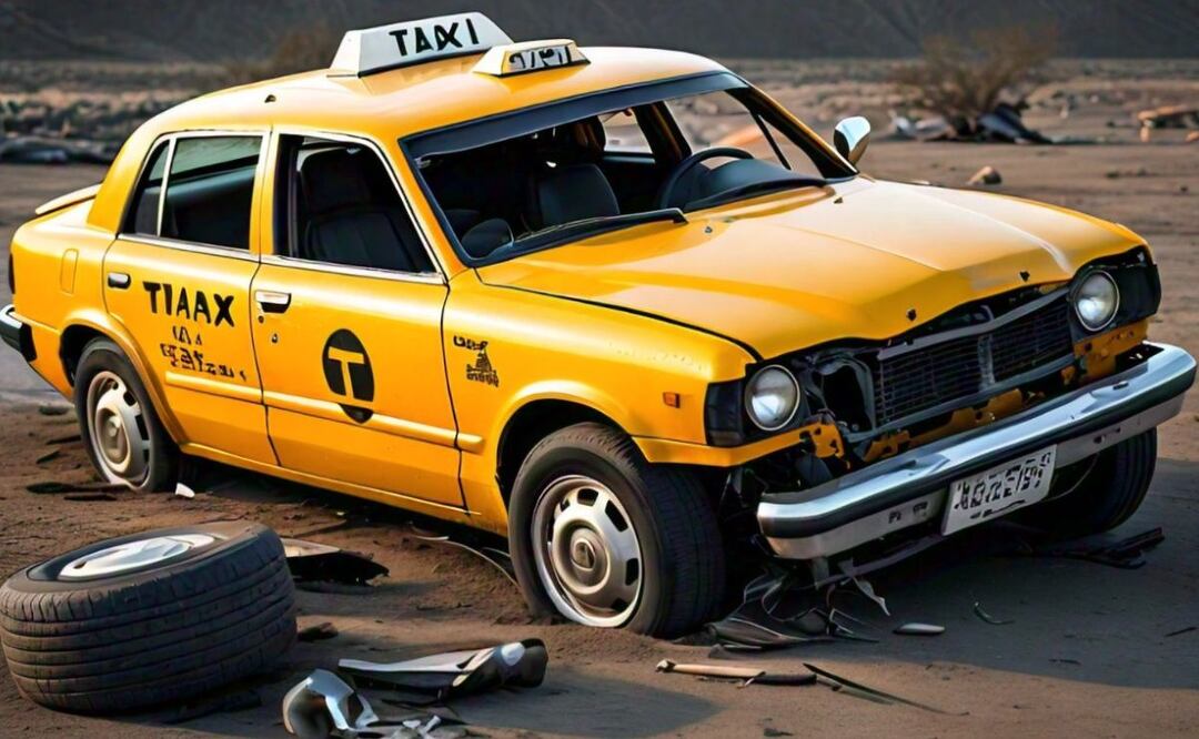 A Andrés López le dieron una carcacha para jalarle de taxista, pero todo salió muy mal