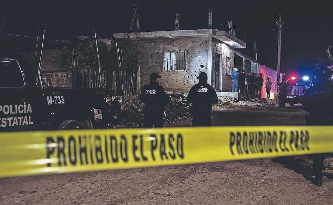 Por los terrenos de la abuela, se echan a 10 de una familia en brutal ataque armado en Puebla. Foto: (Omar Contreras. El Gráfico)