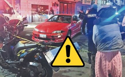 A biker le valió, se estampó y murió en la Magdalena Contreras