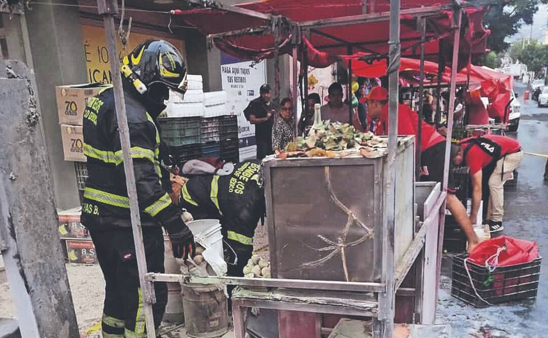 Tanque de gas explota en calles de Tlalpan y deja 3 lesionados