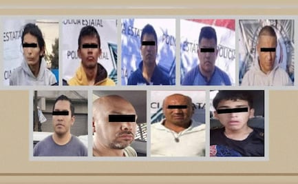 Atoran a 10 presuntas ratas de tienditas y cajeros del Edomex; entre ellos, un menor de edad