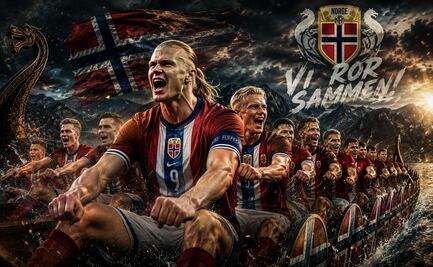¡TODOS UNOS VIKINGOS! Noruega apoya a su equipo con emblemático festejo 