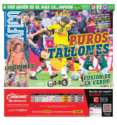 Portada El Gráfico | Sábado 25 de Julio de 2026