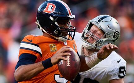 Las Vegas vs Denver: ¿Cuándo y dónde ver el partido EN VIVO de la NFL?