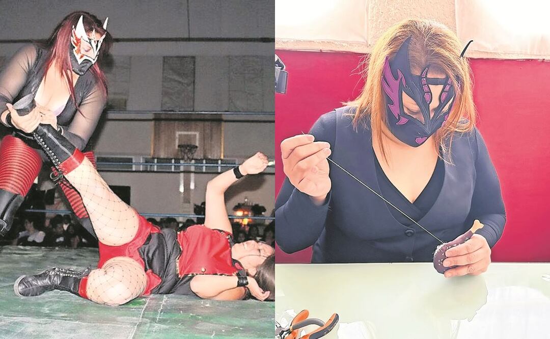Kamilion, de luchadora a diseñadora gráfica en la GAM