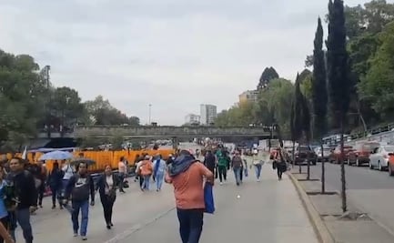 ¿Qué calles evitar hoy por el plantón de la CNTE en CDMX?