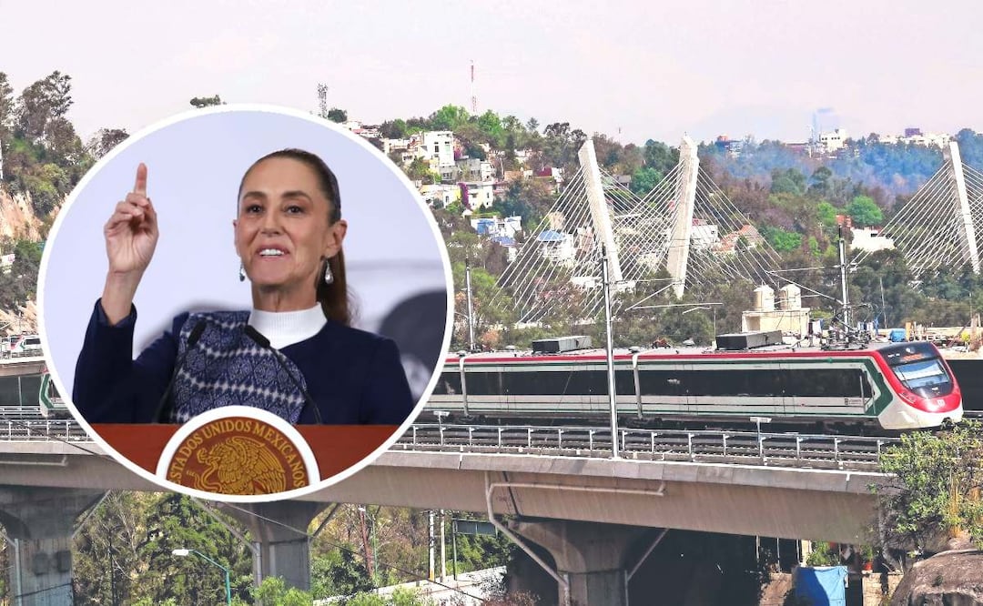 Foto: Cuartoscuro 8Tren Interurbano ya operara hasta observatorio: Claudia Sheinbaum)