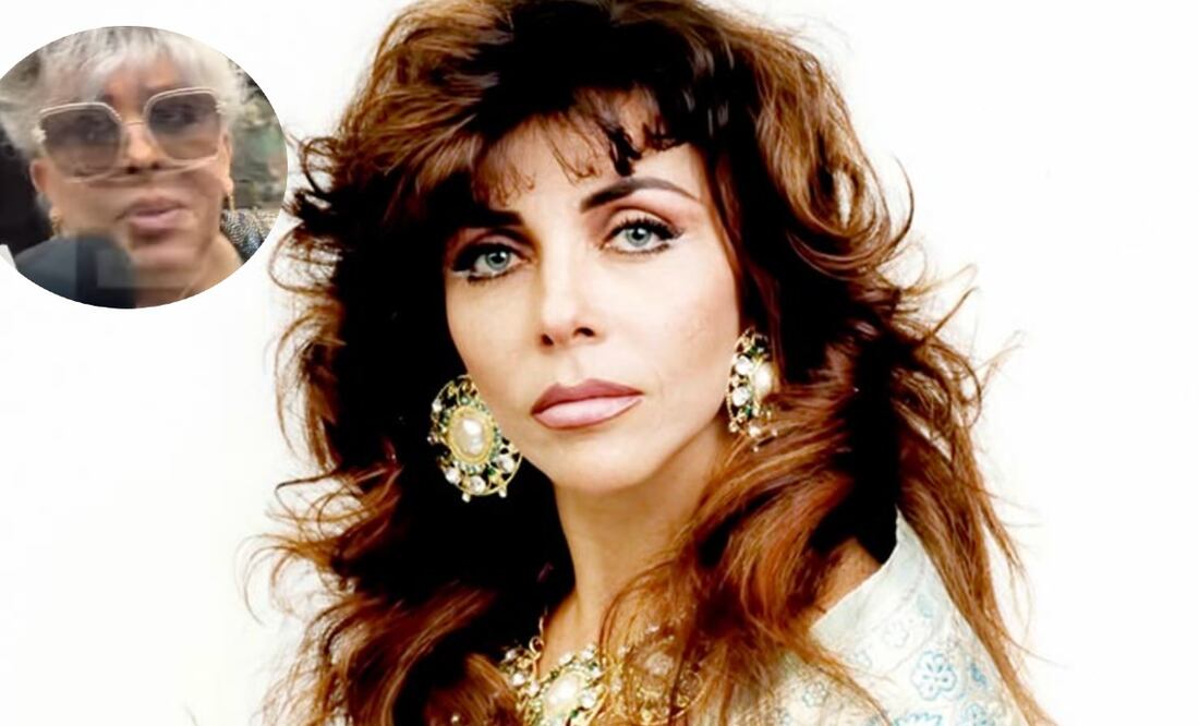 Verónica Castro reaparece con oxigeno