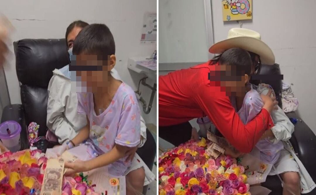 Florería le lleva ramo buchón a niña con cáncer y conmueve a todos en las redes