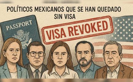 ¿Qué políticos mexicanos ya se quedaron sin visa americana?