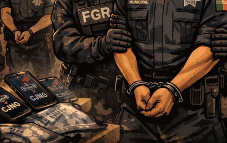 ¡Escándalo en Michoacán! Jefe de Policía y 10 elementos detenidos por nexos con CJNG