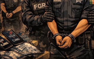 ¡Escándalo en Michoacán! Jefe de Policía y 10 elementos detenidos por nexos con CJNG