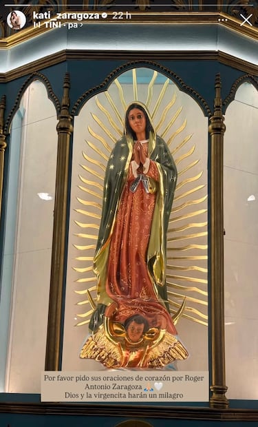 Mensaje de oración para padre de Kati (Vía: Instagram)