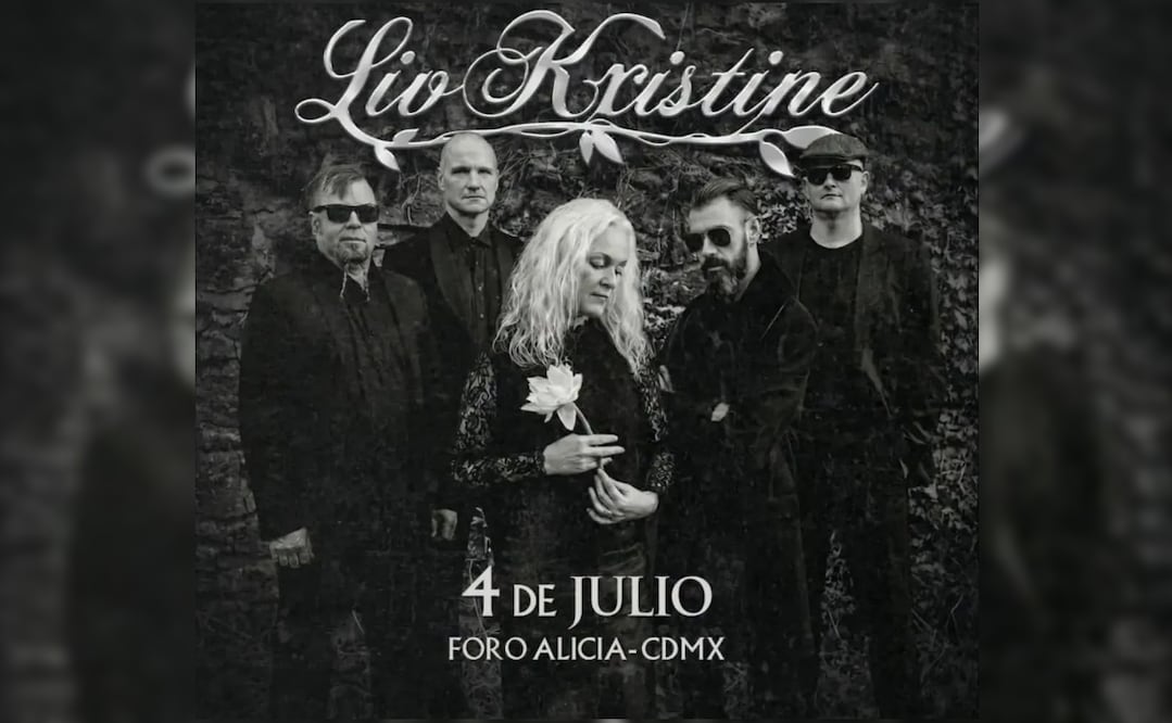 Liv Kristine se presentara el 4 de julio en el Foro Alicia en la CDMX. Foto: Instagram
