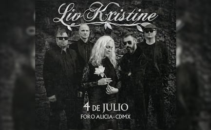 Liv Kristine tendrá concierto en la CDMX en el Multiforo Alicia