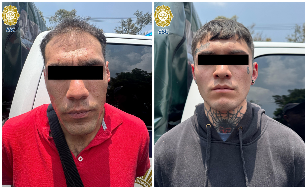 ¡Patanes! Detienen a dos hombres en la Álvaro Obregón, intentaban apropiarse de un departamento 