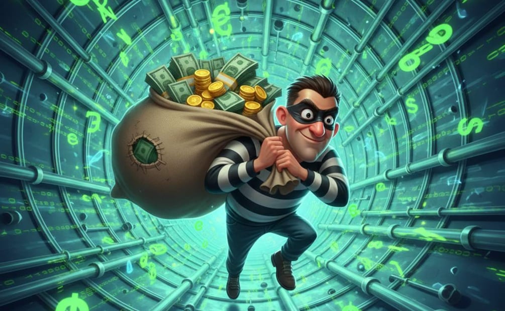 Imagen: IA (Los criminales se valen de la información financiera proporcionada para robar el dinero a sus victimas)