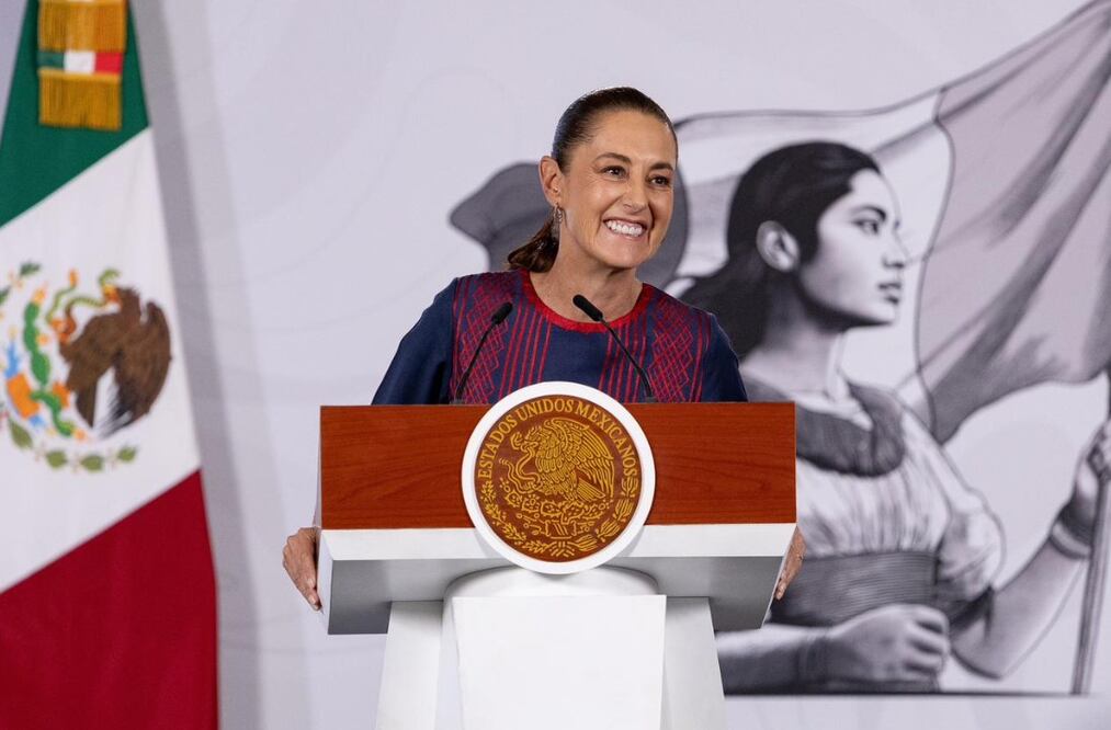 Claudia Sheinbaum. Foto: (Hugo Salvador. El Gráfico)