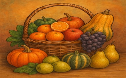 Descubre todas las frutas y verduras que llegan con el mes de octubre