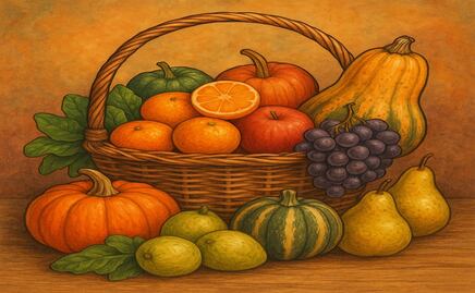 Descubre todas las frutas y verduras que llegan con el mes de octubre