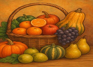 Descubre todas las frutas y verduras que llegan con el mes de octubre