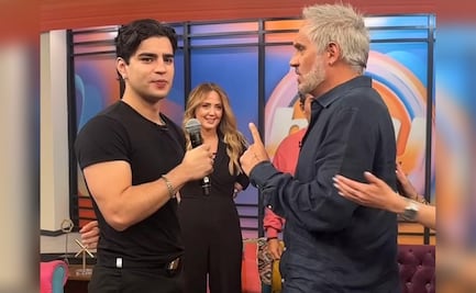 Aarón Mercury llega a programa Hoy para enfrentar a Andrea Legarreta por no conocerlo ¿qué le dijo?
