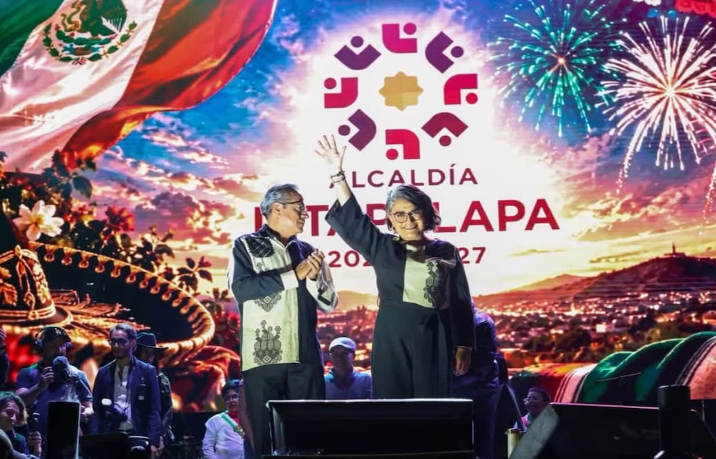 Iztapalapa celebra la libertad con drones y arengas dedicadas a las mujeres (Foto: Especial)