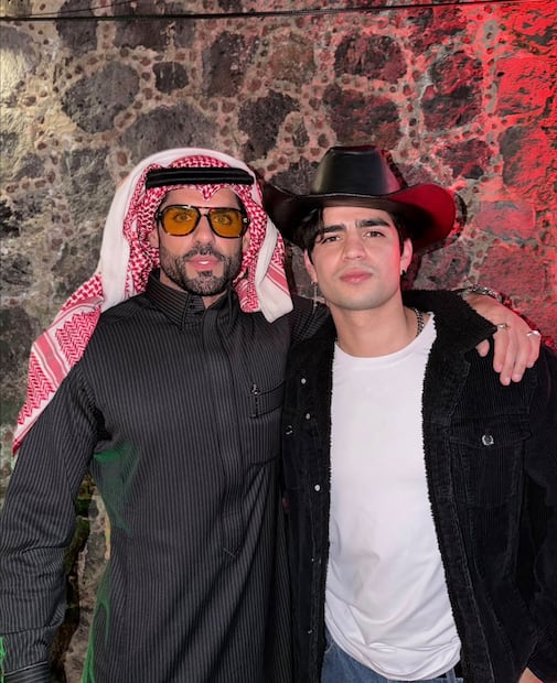 Reencuentro de Masad Altamimi y Aarón Mercury (Vía: Instagram)