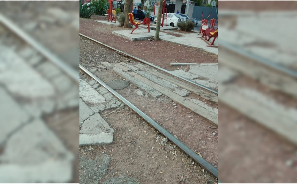 El tramo de la ciclovía pasa por varios puntos unidos a la vía férrea. Foto: Pablo Jiménez