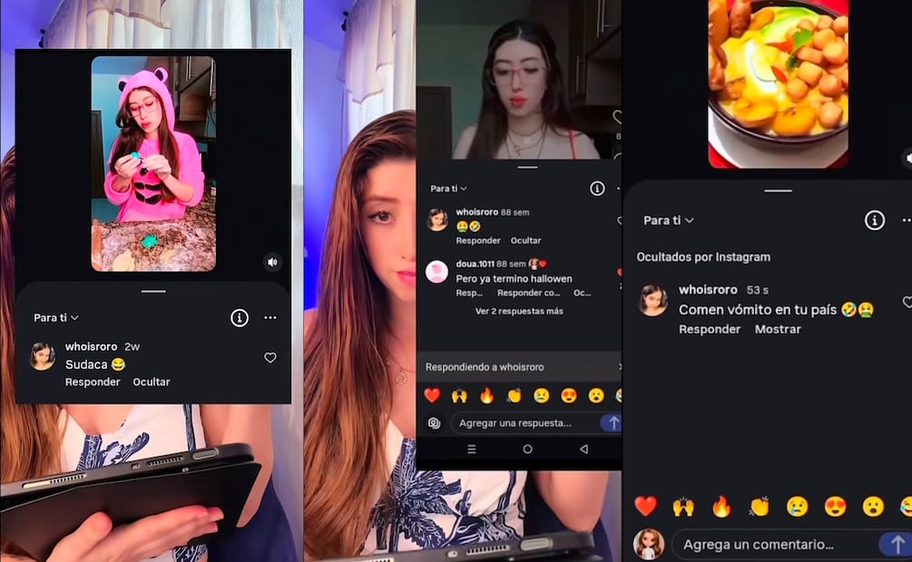 Comentarios de RoRo en videos de Galitaari (Vía: Redes)