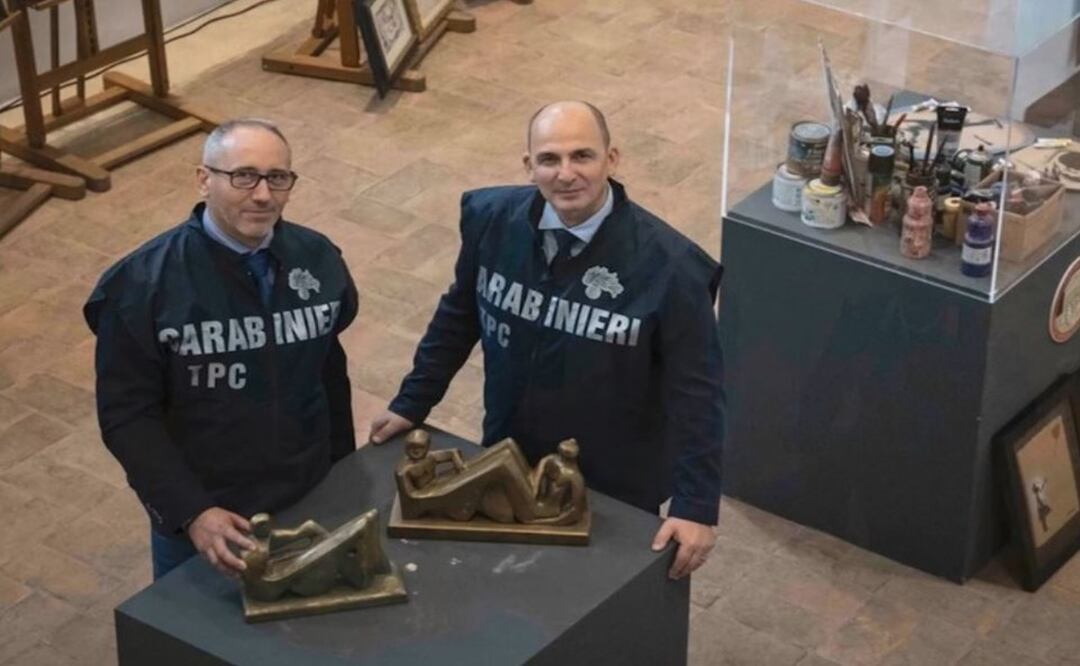 Desmantelan red de falsificadores con 2 mil obras de arte que vendían en una millonada