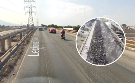 Carretera Lechería – Texcoco cerrada ¿Cuáles son las alternativas viales?
