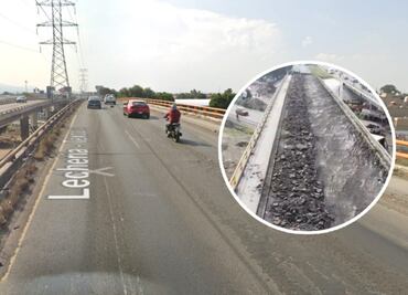 Carretera Lechería – Texcoco cerrada ¿Cuáles son las alternativas viales?