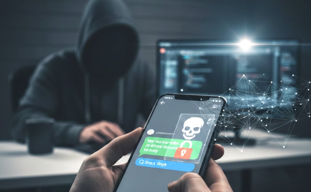 Imagen ilustrativa: IA (¿Recibiste una oferta de trabajo por WhatsApp? La Guardia Nacional alerta sobre ciberfraude)