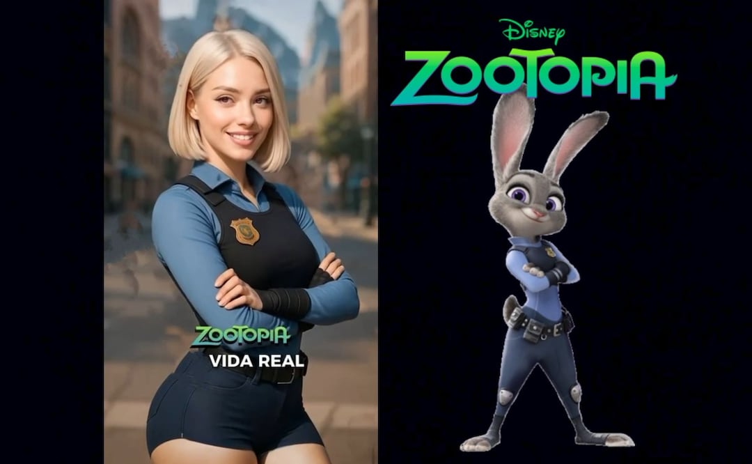 ¿Cómo se verían los personajes de Zootopia si fueran humanos?
