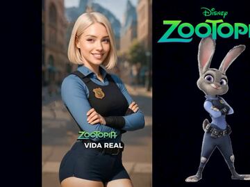 ¿Cómo se verían los personajes de Zootopia si fueran humanos?