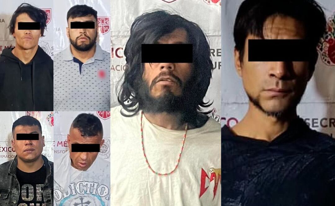 Detenidos en la Venustiano Carranza. Foto: (Especial)