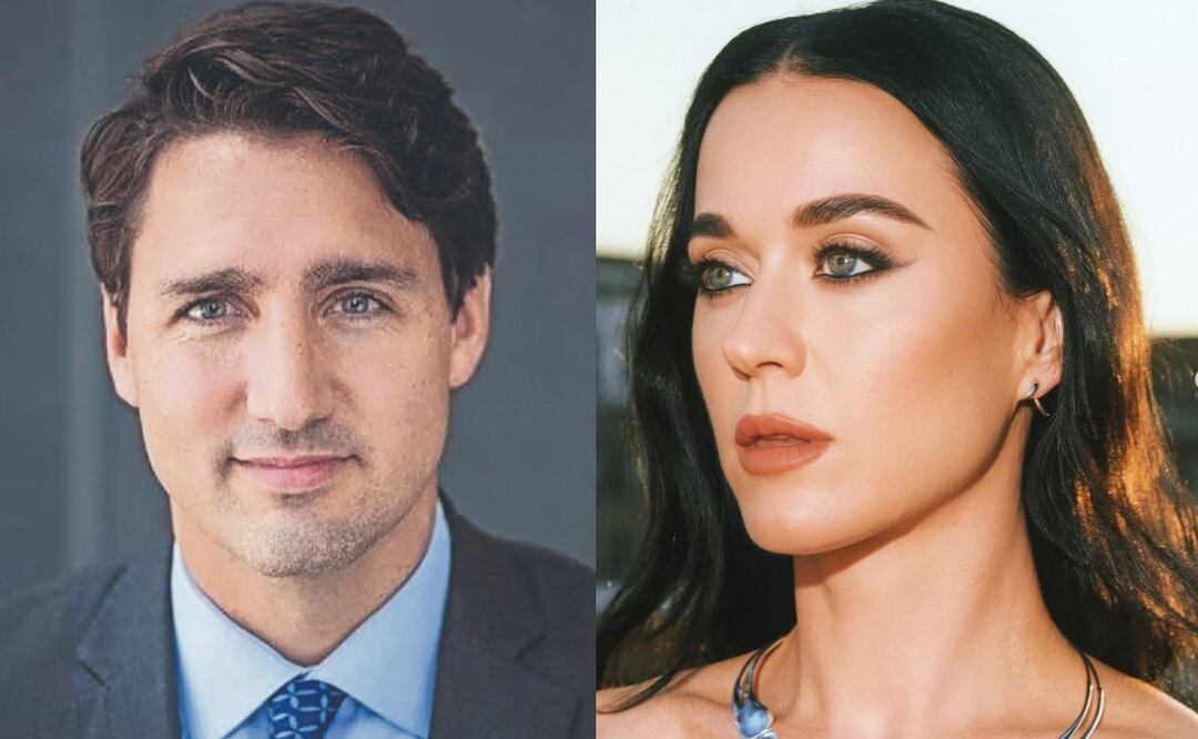 Katy Perry y Justin Trudeau. Foto: (Redes Sociales)
