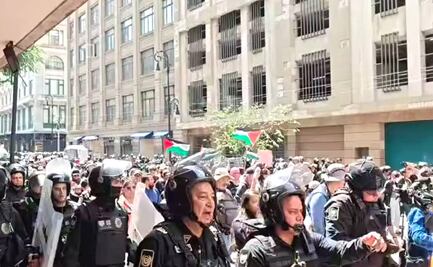 Tercera marcha contra la gentrificación en CDMX con más policías que manifestantes ¿qué pasó?