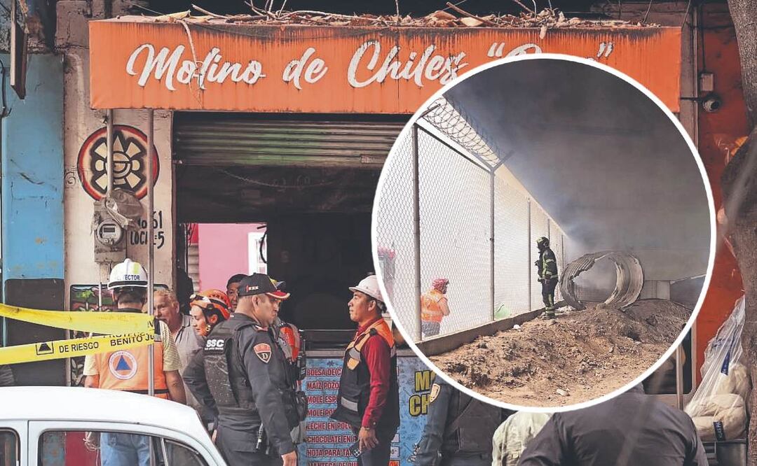 Foto: Luis Camacho / Especiales (Reportan otro incendio y explosión en la GAM y Benito Juárez)