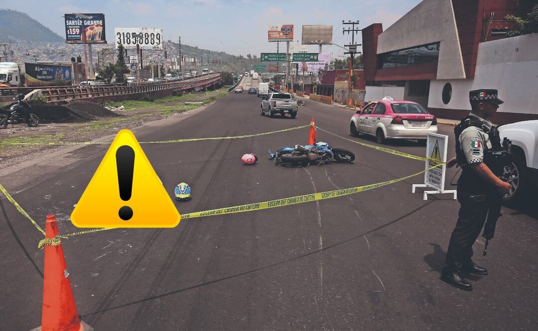 Un camión de carga embistió a la pareja en motocicleta; él sobrevivió y ella falleció
Imagen: LUIS CAMACHO. EL GRÁFICO