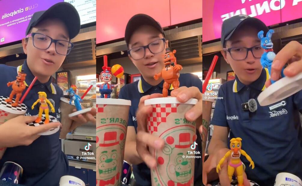 Filtran promocionales de Five Nights at Freddy's 2
Imagen: TikTok