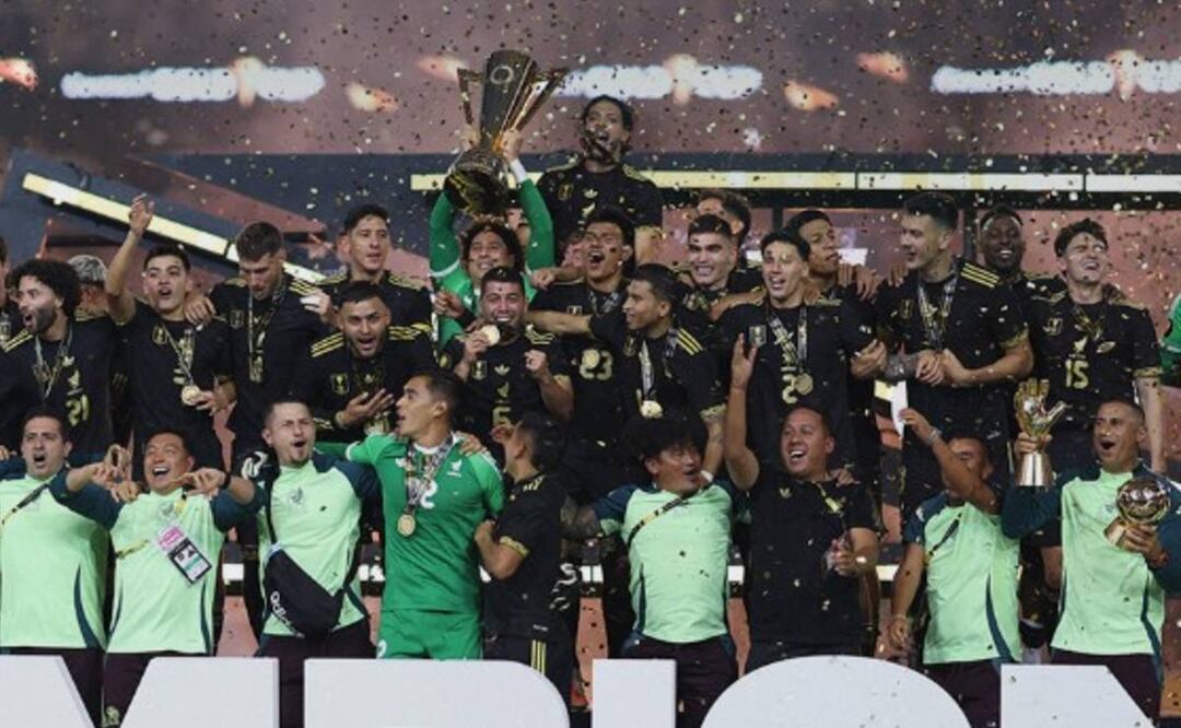 México bicampeón de la Copa Oro 2025. Foto: (Especial)