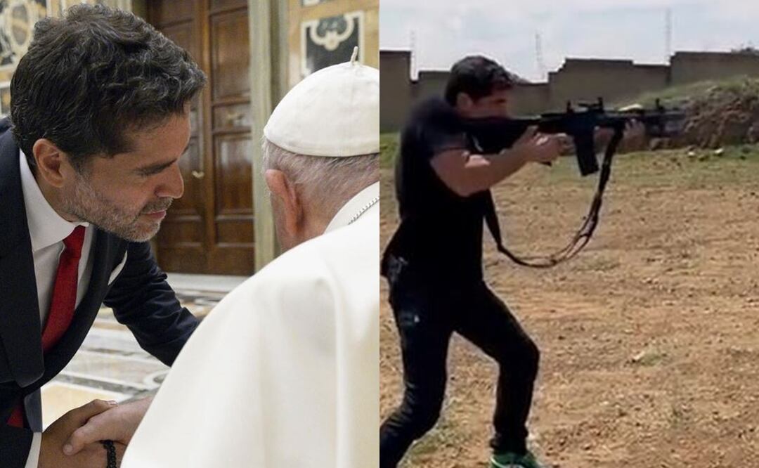 Eduardo Verástegui pasa de los rezos a los balazos y le disparan críticas de alto calibre