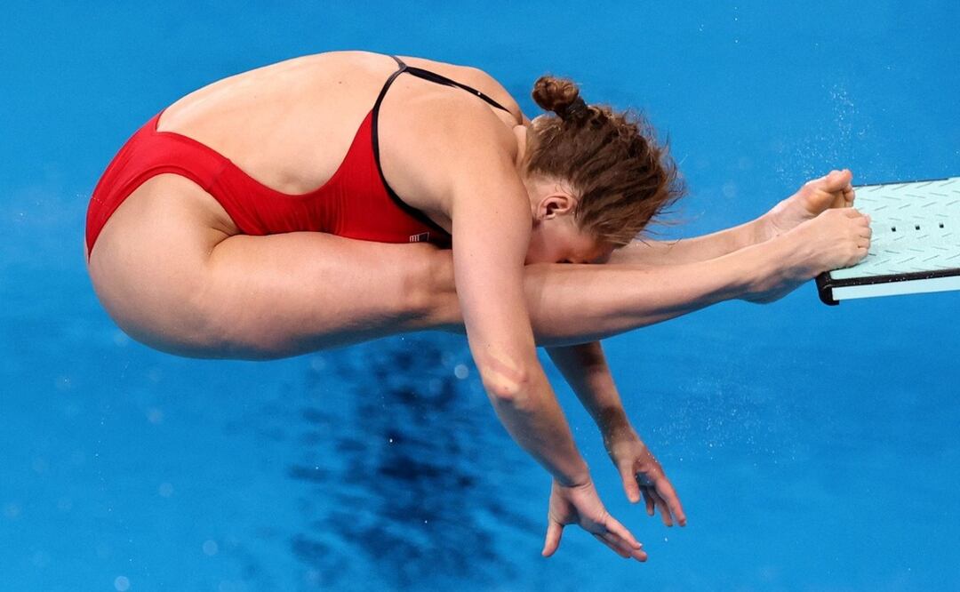 París 2024: Clavadista gringa se hace viral por FALLA que le valió un CERO de calificación