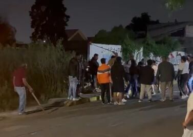 Casi linchan a 3 por robar escuela primaria, en Jaltenco