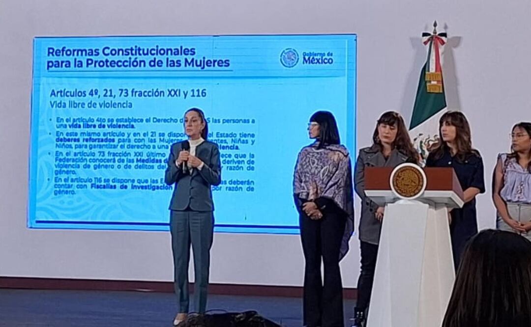 Claudia Sheinbaum impulsa la transformación de México con reformas a favor de las mujeres