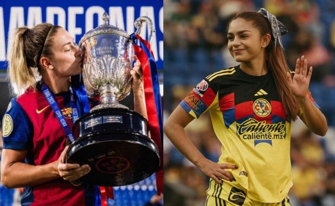América Femenil vs Barcelona partido amistoso. Foto: (Redes Sociales)
