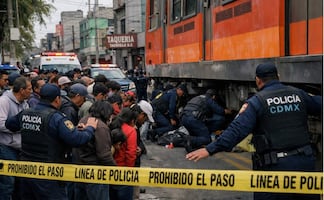 Morro vendedor buscaba la papa y terminó arrollado por el tren en la Gustavo A Madero