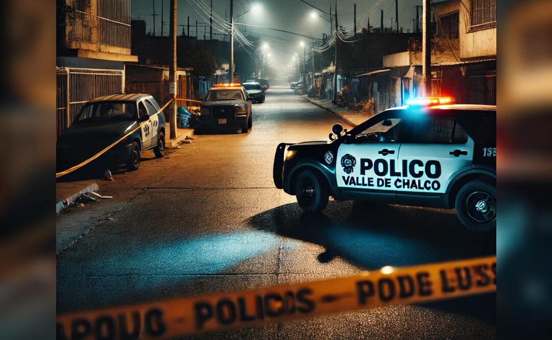 Balacera en Valle de Chalco deja un muerto y un herido en presunto ajuste de cuentas